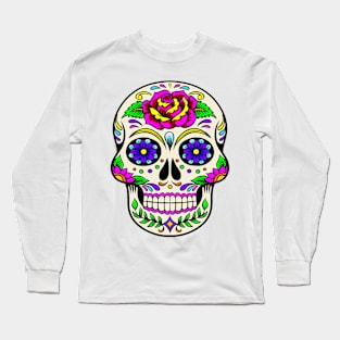 Skull sugar Long Sleeve T-Shirt